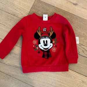 Disney Minnie Holiday sweatshirt